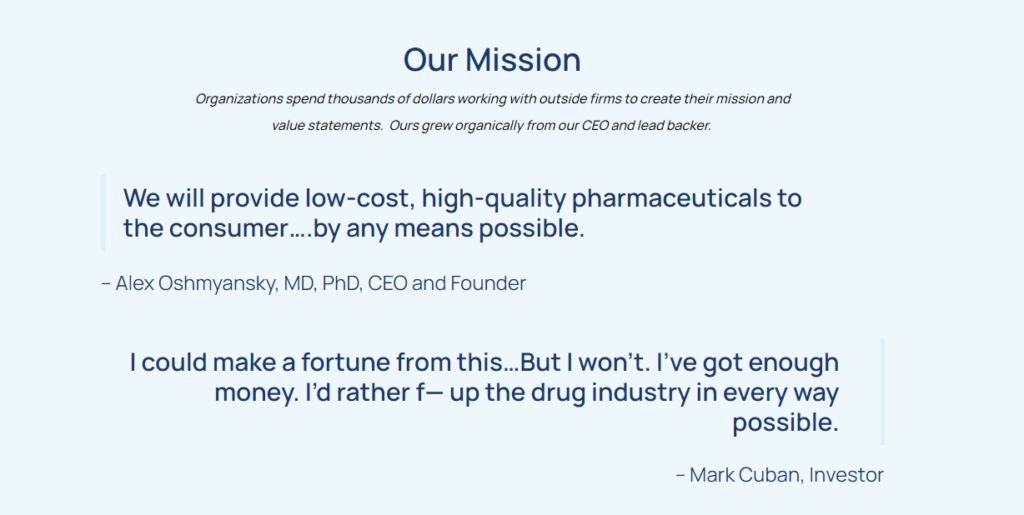public benefit corporations in healthcare - aledade and mark cuban cost plus drugs